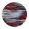 Flash Furniture Red 5' x 5' Round Abstract Design Accent Area Rug ACD-RGTRZ863-55-RD-GG - alternate 6
